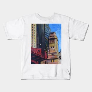 Chicago City, USA Kids T-Shirt